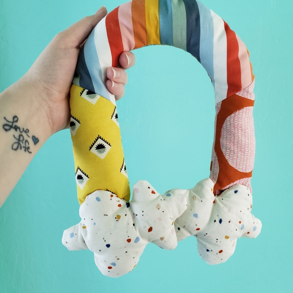 🌈 Handmade Plush Rainbow 🌈 - Picture 4 of 13